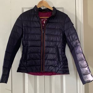 El Ganso Size Medium Woman’s Real Down Puffer Jacket. Plum.